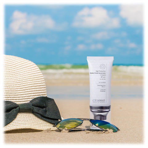 Cinere High Protection Matte Finish  Sunscreen Cream SPF 50+ for Oily Skin - 50ml