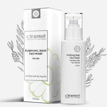 Cinere Purifying Daily Face Wash (Oily Skin) 150ml