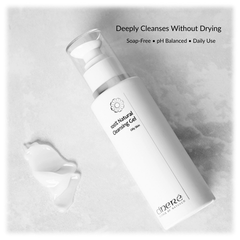 Cinere 100% Natural Cleansing Gel (Oily Skin) 150ml - Soap free