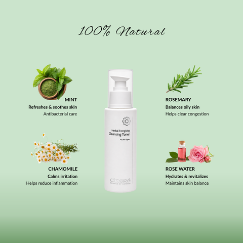 Cinere Herbal Energising Cleansing Toner (All Skin Types) 125ml