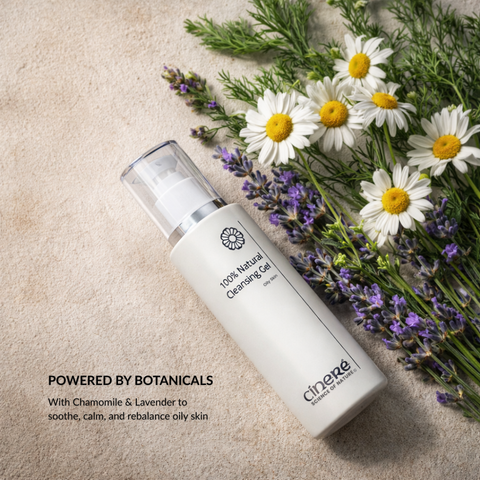 Cinere 100% Natural Cleansing Gel (Oily Skin) 150ml - Soap free