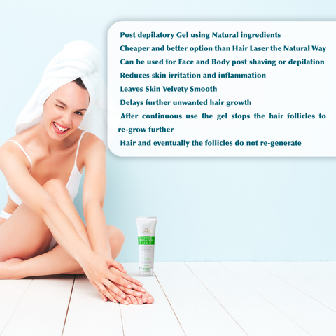 Cinere Post-Depilation Gel with Hair Growth Impediment Active – 50 ml