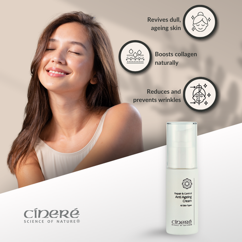 Cinere Repair & Control Anti Ageing Cream 30ml