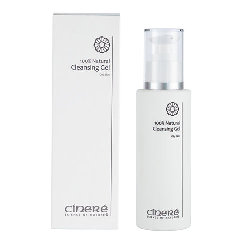 Cinere 100% Natural Cleansing Gel (Oily Skin) 150ml - Soap free