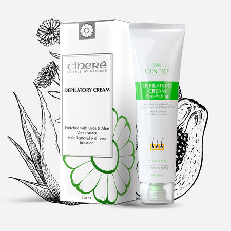 Cinere Depilatory Cream Fast-Action Soothing  100 ml